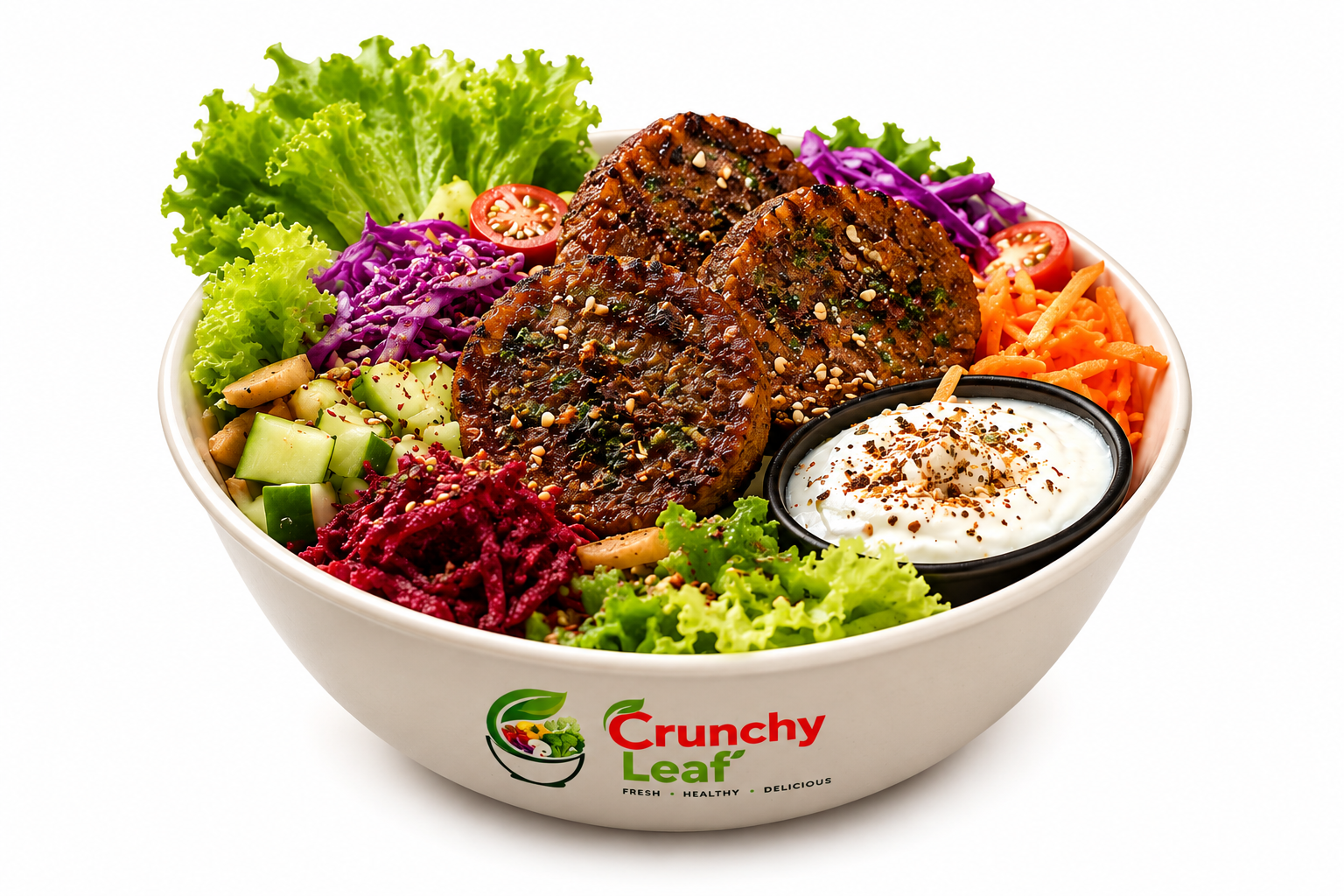 Crunchy Leaf Fresh Salad Bowl